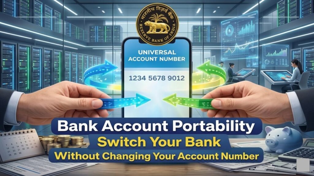 RBI to make bank accounts portable
